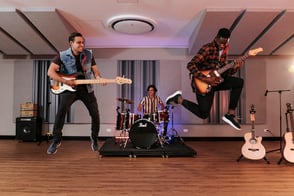 Presentación musical en el Festival de Jazz Colsubsidio