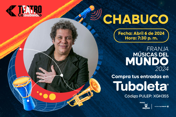 Imagen informativa sobre invitación al evento Chabuco