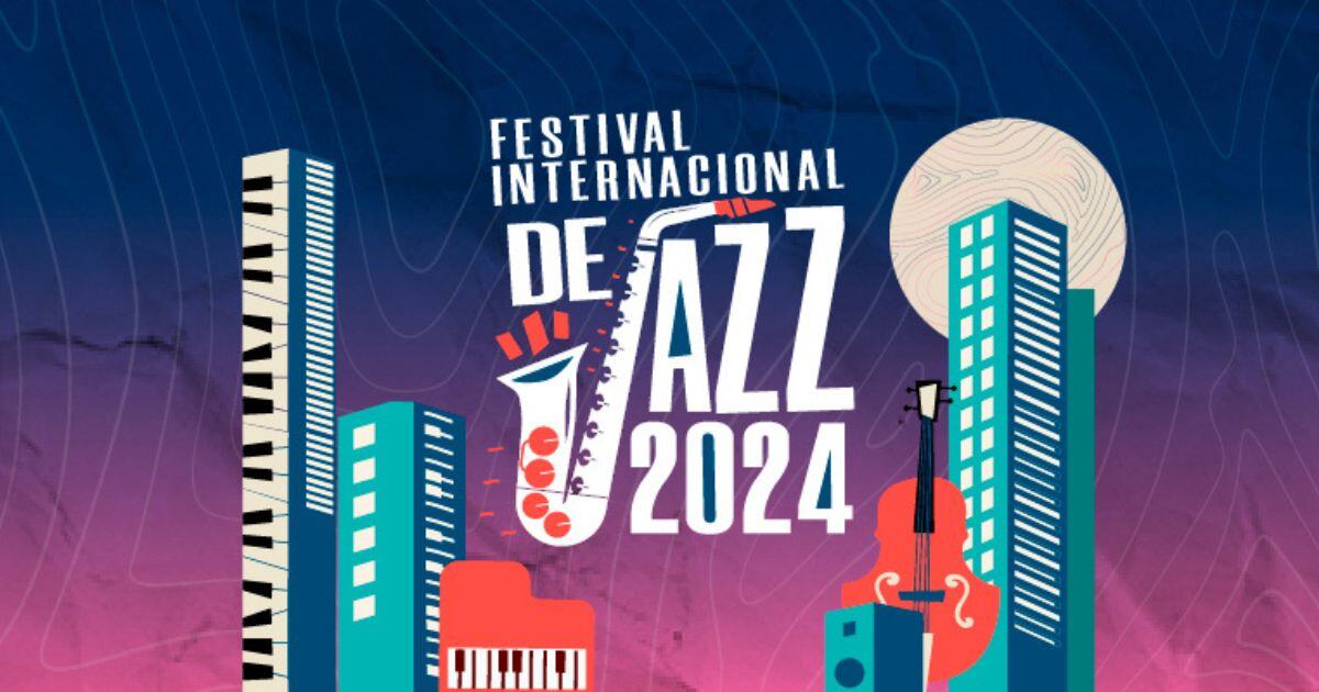 Invitación al Festival Internacional de Jazz 2024 en el Teatro Colsubsidio. 