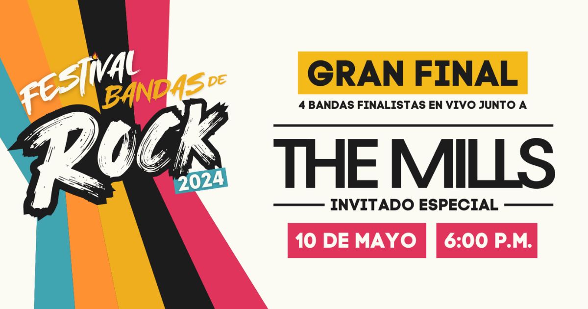 ¡Únete a la emocionante final del Festival de Bandas de Rock!    