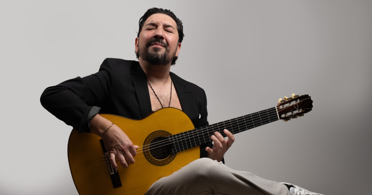 Invitación de Antonio Rey a su concierto en el Teatro Colsubsidio.