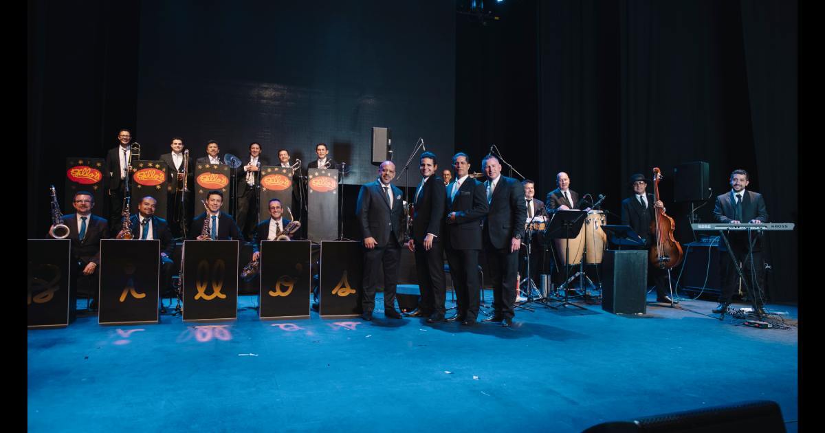 Invitación de la orquesta Billo’s Caracas Boys en el Teatro Colsubsidio. 