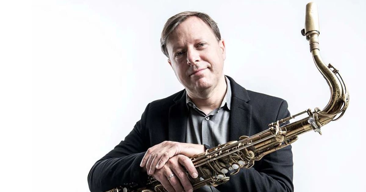Invitación de Chris Potter a su evento en el Teatro Colsubsidio.