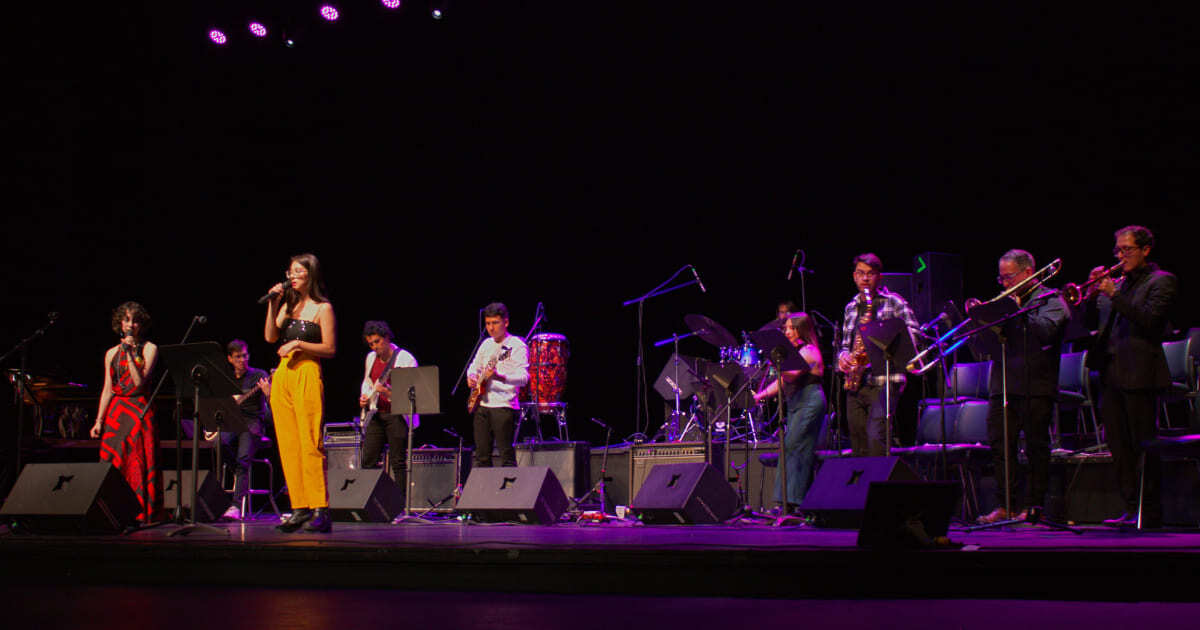 Invitación de la Escuela de Interpretación en Jazz del Teatro Colsubsidio y Emmat a su presentación con Zaccai Curtis en el Festival Internacional de Jazz.