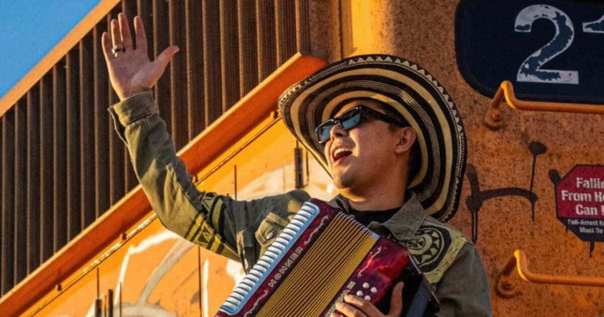 Invitación de Yeison Landero a su evento en el Teatro Colsubsidio.