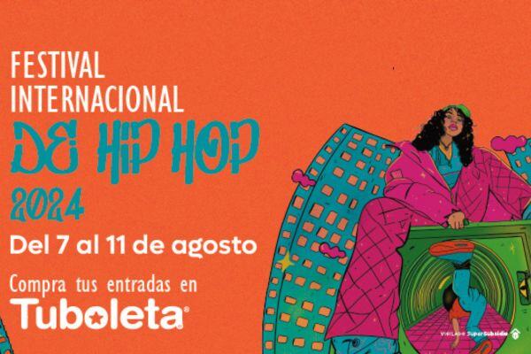 Invitación al festival internacional de Hip Hop en Teatro Colsubsidio