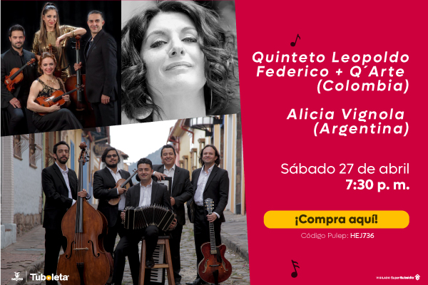 Imagen informativa sobre el evento festival internacional de tango