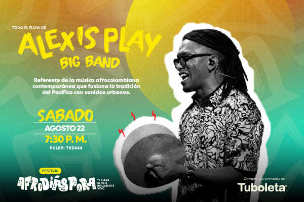 Evento Alexis Play Bing Band en Teatro Colsubsidio.