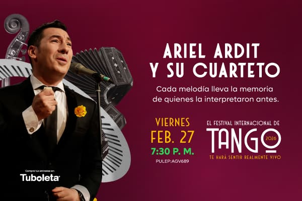 Ariel Ardit y su cuarteto en Teatro Colsubsidio