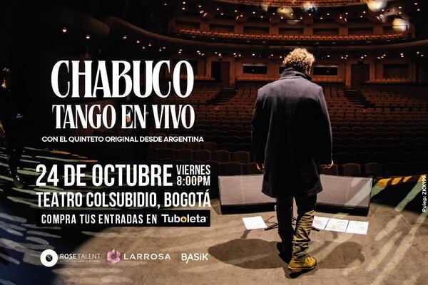 Chabuco Tango en Teatro Colsubsidio