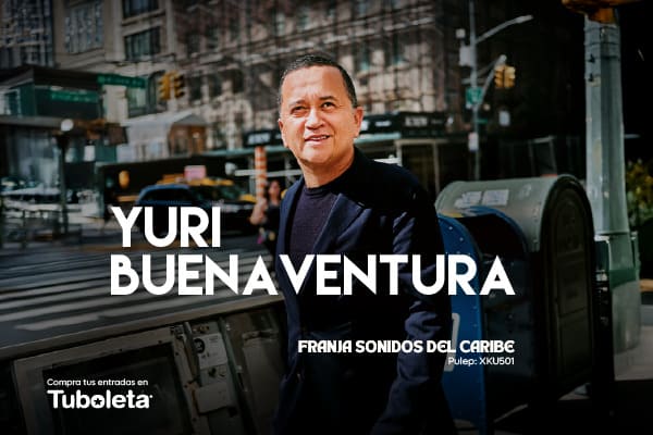 Yuri Buenaventura en el Teatro Colsubsidio.