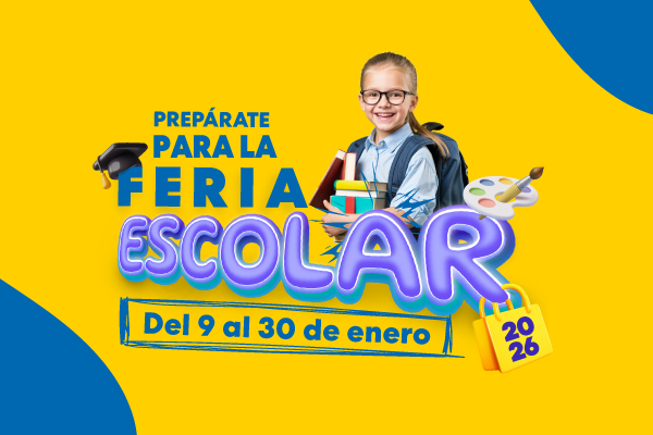 Prepárate para la feria escolar del 9 al 30 de enero