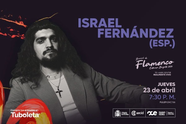 Evento Israel Fernandez gran referente del flamenco actual.