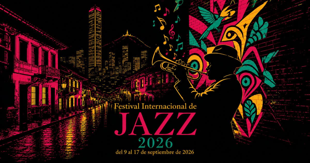Festival Internacional de Jazz 2026 en el Teatro Colsubsidio de Bogotá.