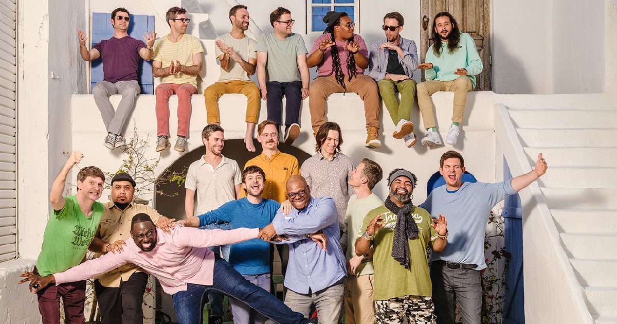 Invitación de Snarky Puppy a su evento en el Teatro Colsubsidio. 